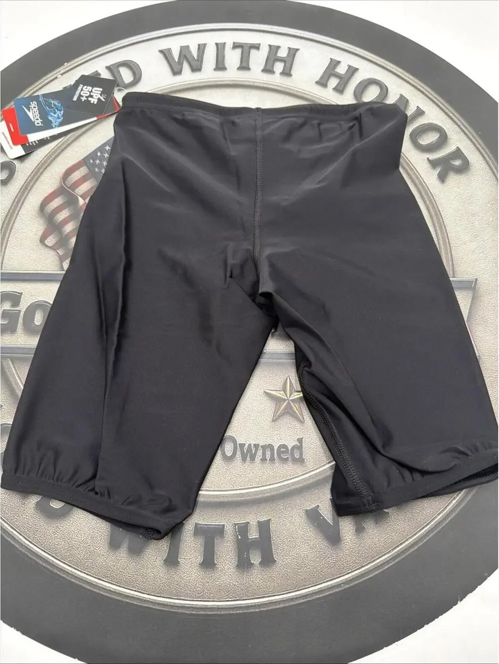 Speedo Boy's Begin to Swim Swimsuit Jammer, Size 8 Black NWT